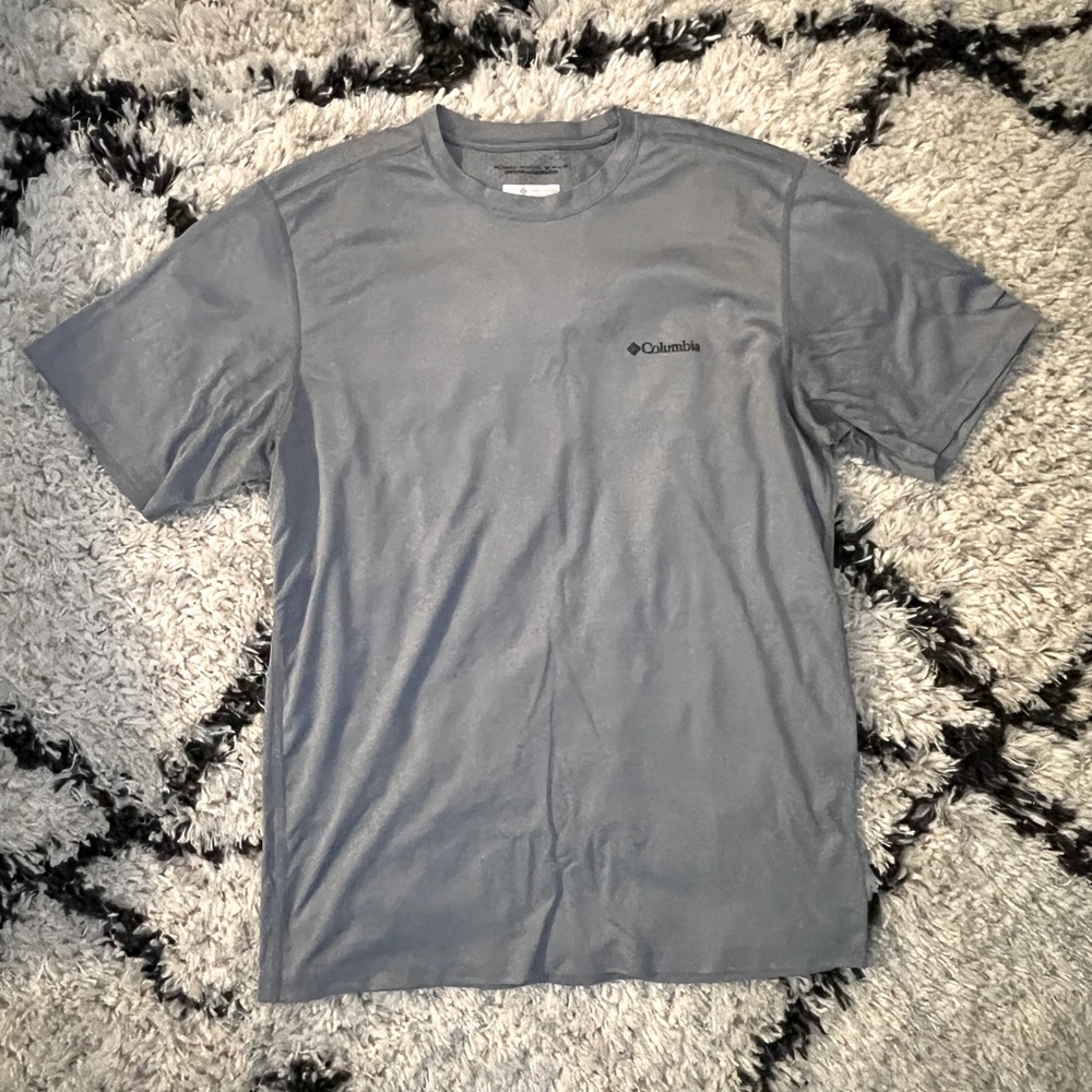 Gray Columbia Omni-Wick Evap (Wicking Accelerated) T-Shirt